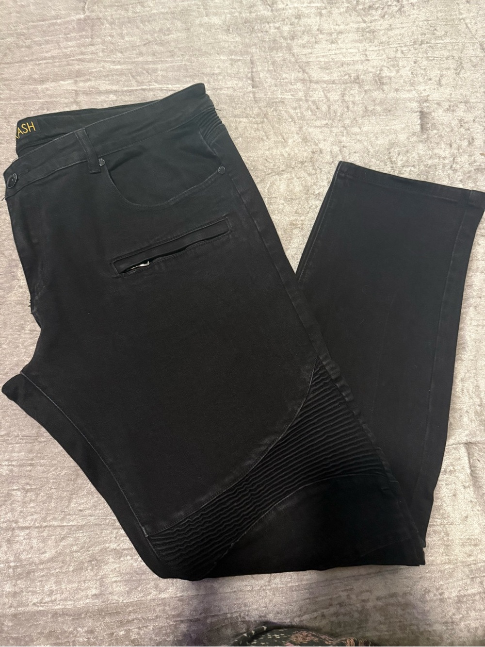 Kash Men's Stretch Moto Jeans